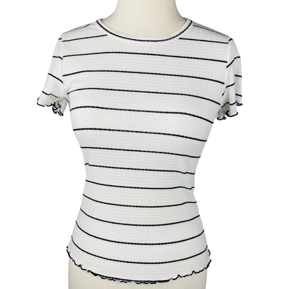 Black & White Stripped Shirt